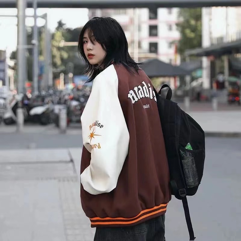 Áo Khoác Nam Bóng Chày oversize  Fashion Vintage Áo Khoác Bomber Bữ Bigsize Unisex Bomber Jacket