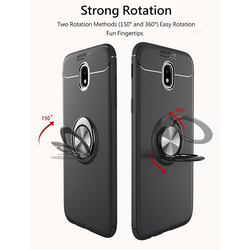Samsung Galaxy J3 J5 J7 J2 Pro J4 J6 Plus J8 có vòng khuyên đỡ điện thoại Ốp lưng