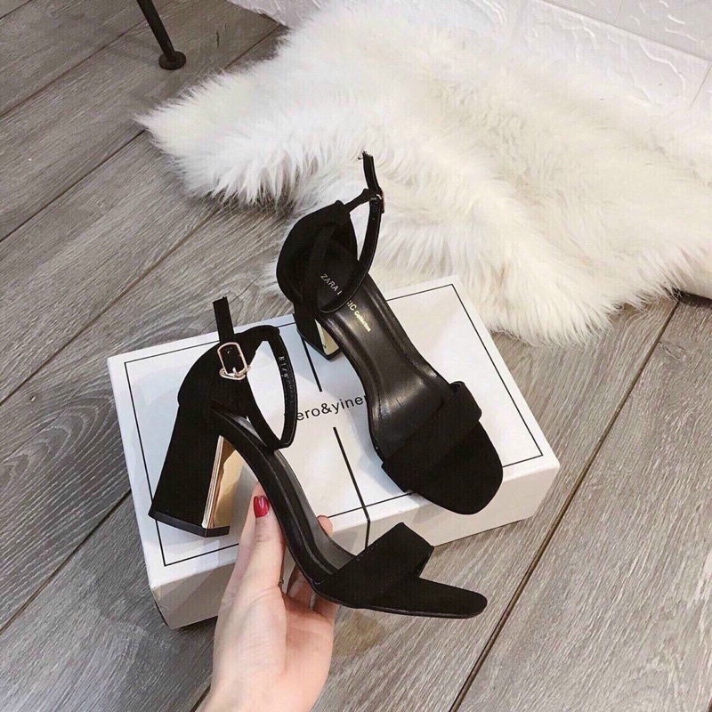 Giày sandal nữ  cao  gót  7cm sang chảnh