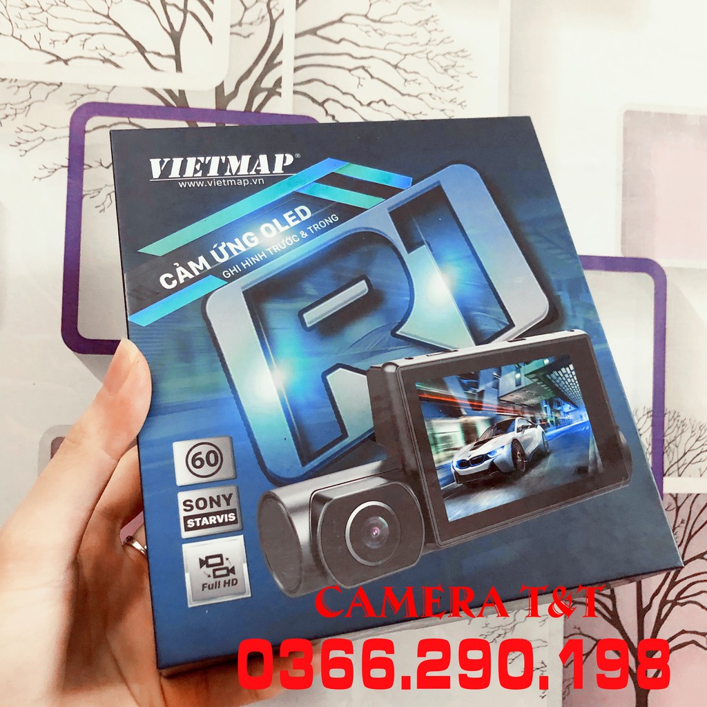 [NHẬP MÃ GIẢM GIÁ NGAY 250K] CAMERA HÀNH TRÌNH VIETMAP R1 - THÁCH THỨC MỌI CUNG ĐƯỜNG - TẶNG KÈM THẺ NHỚ 32G VIETMAP