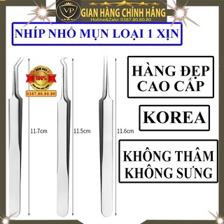 Cây gắp mụn nhổ mụn dùng nặn mụn đầu đen mụn cám mụn boc cao cấp chính hãng sidumi hàn quốc đầu cong đầu chéo đầu thẳng