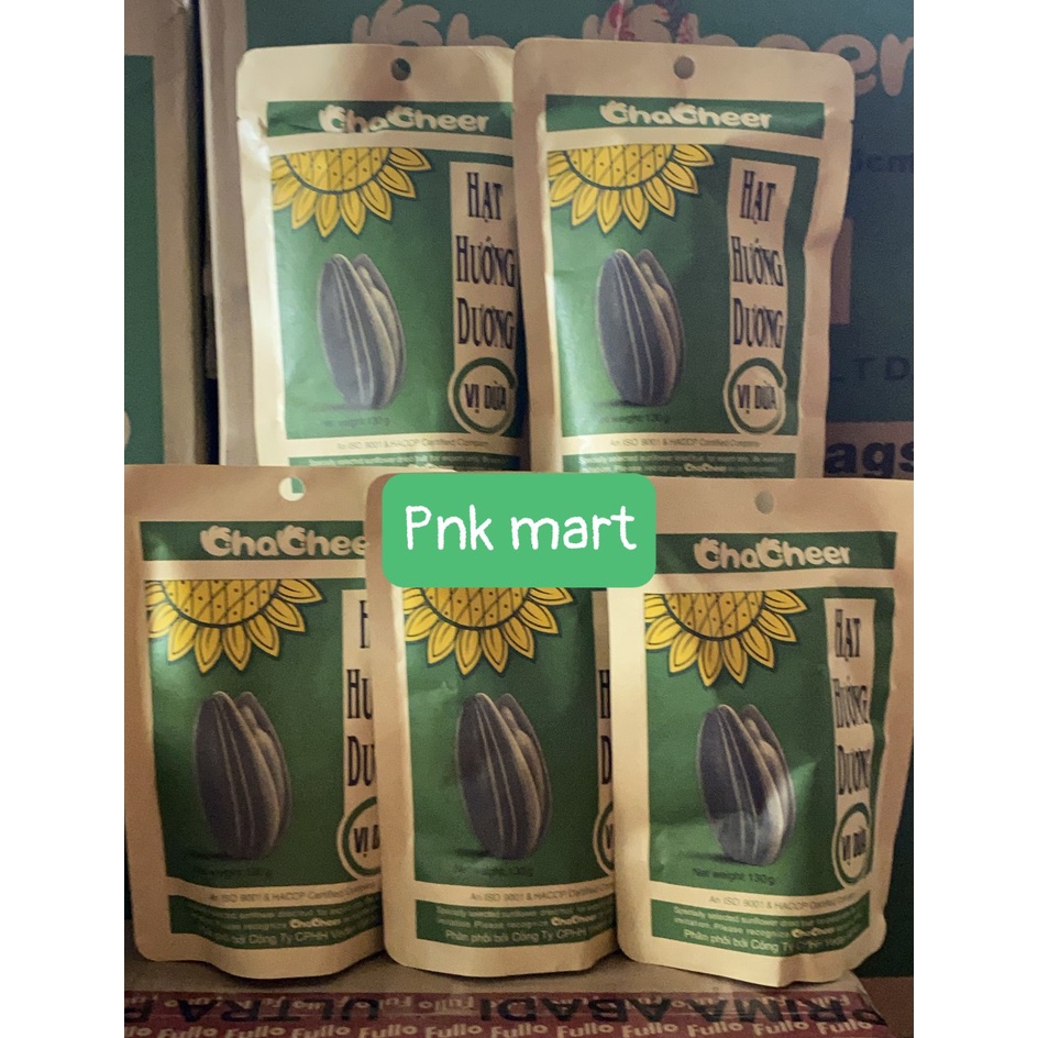 Thùng 64 túi hạt hướng dương Chacheer vị dừa nhập khẩu 130gr