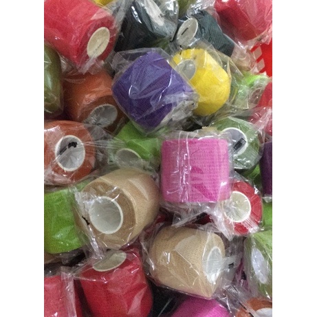 Cuộn vải bọc máy phun xăm chống trơn, cuộn bọc tay cầm máy phun xăm , Bandage Quấn Máy