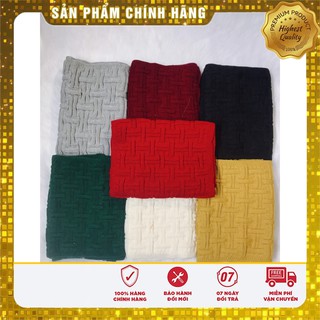 Khăn Len Ống Họa Tiết Hàn Quốc.