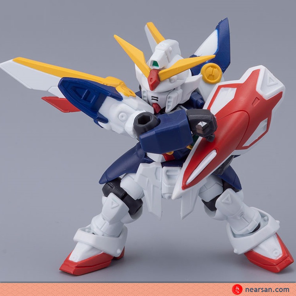 Wing Gundam Mô hình lắp ráp BANDAI Gashapon Robot mini chibi MSE 14