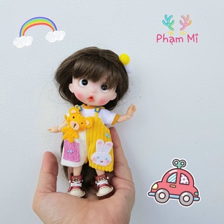 Nhiều Size - Bjd 1/8, Ob11, Bru - Set Yếm Kute Cho Búp Bê