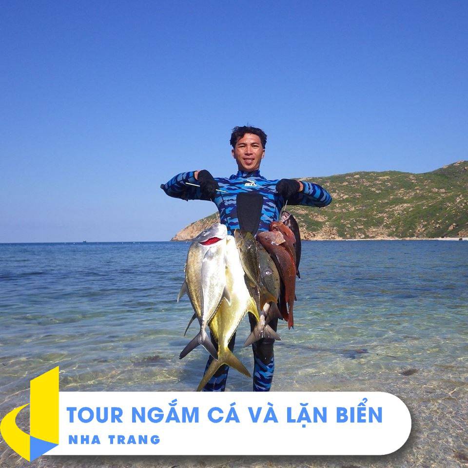 NHA TRANG [E-Voucher] - Tour Săn Bắn Cá Và Lặn Biển 1 Ngày