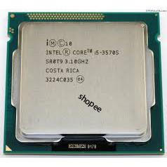 CPU intel core i 5-- 3570,i 5-- 3570S,i 5-- 3550,i 5-- 3470,i 5-- 3470S,i 5-- 2500,i 5-- 2400 Tray không box+tản