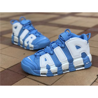 [ SALE 50% + FREE SHIP ] Giày Air More Uptempo Blue White