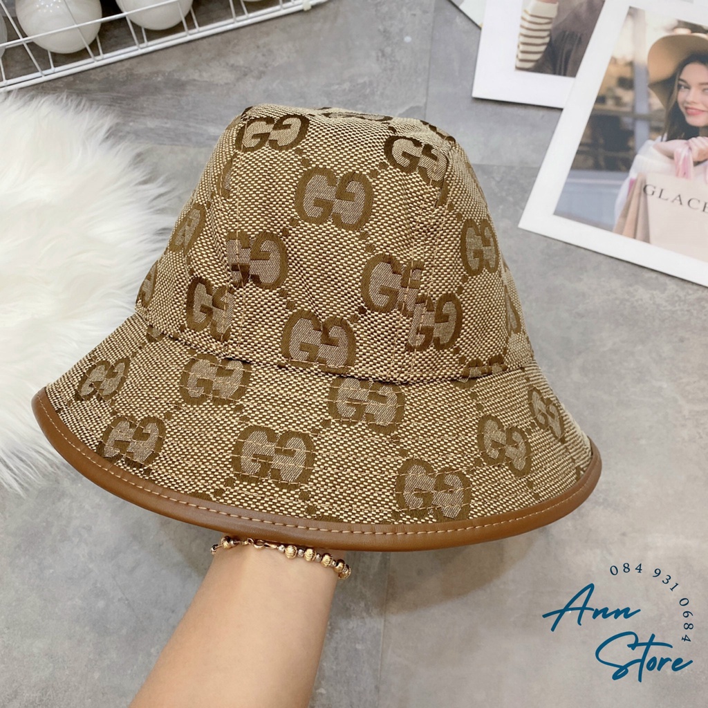 Set mũ lưỡi trai và bucket GC mới, thiết kế phong cách retro cổ điển, hàng QCCC loại 1 full tag