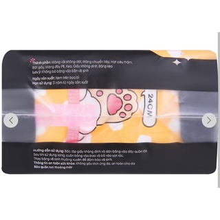 KOTEX MỎNG CÁNH MINI MEOW SIÊU MỀM, SIÊU MỎNG 