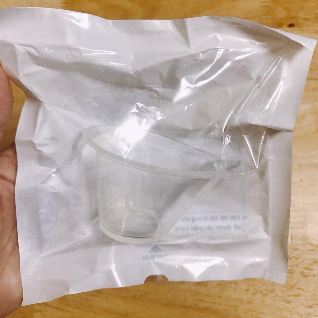 Cốc đút sữa cho trẻ sơ sinh, đã tiệt trùng Nabon Natural