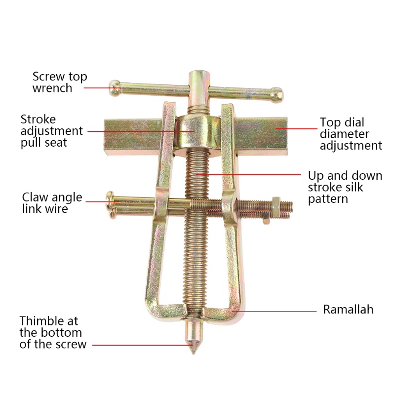 Bánh Răng Kéo 3 inch 2-jaw Chất Lượng Cao Cho Máy Phát Điện