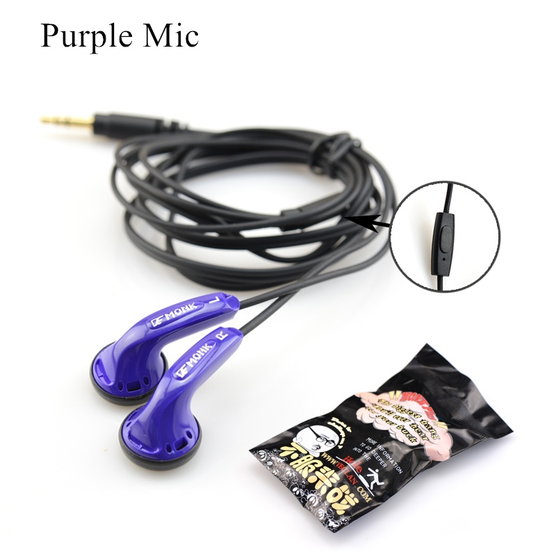 Tai nghe nhét tai âm thanh bass hifi Ve Monk Plus 64ohm giắc cắm 3.5mm