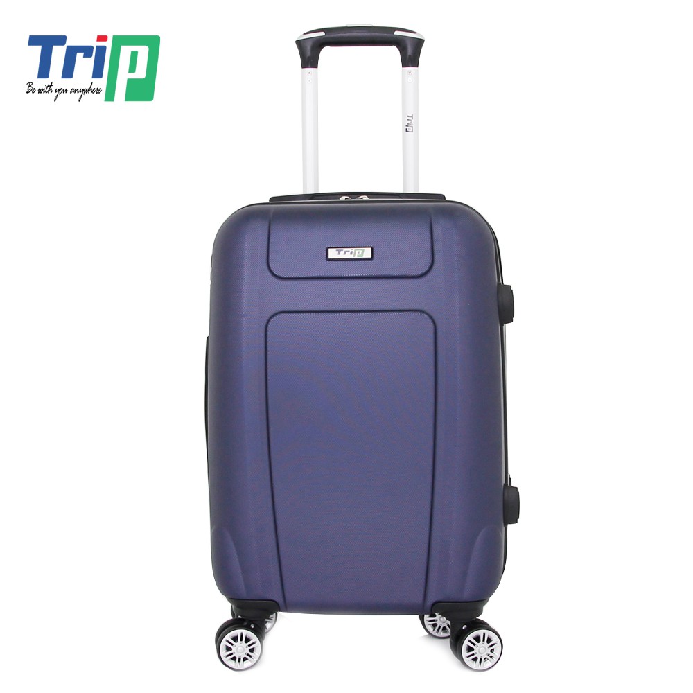 Bộ 2 Vali Nhựa TRIP P610 - Size 50+60cm - Màu Xanh Đen