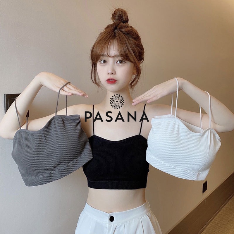 Áo quây bra Áo lót nữ hai dây nhỏ có đệm ngực freesize PASANA2027