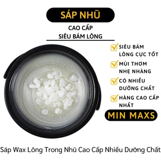 Sáp waxing hạt đậu premium cao cấp trắng ngọc trai cao cấp triệt lông gói 100g