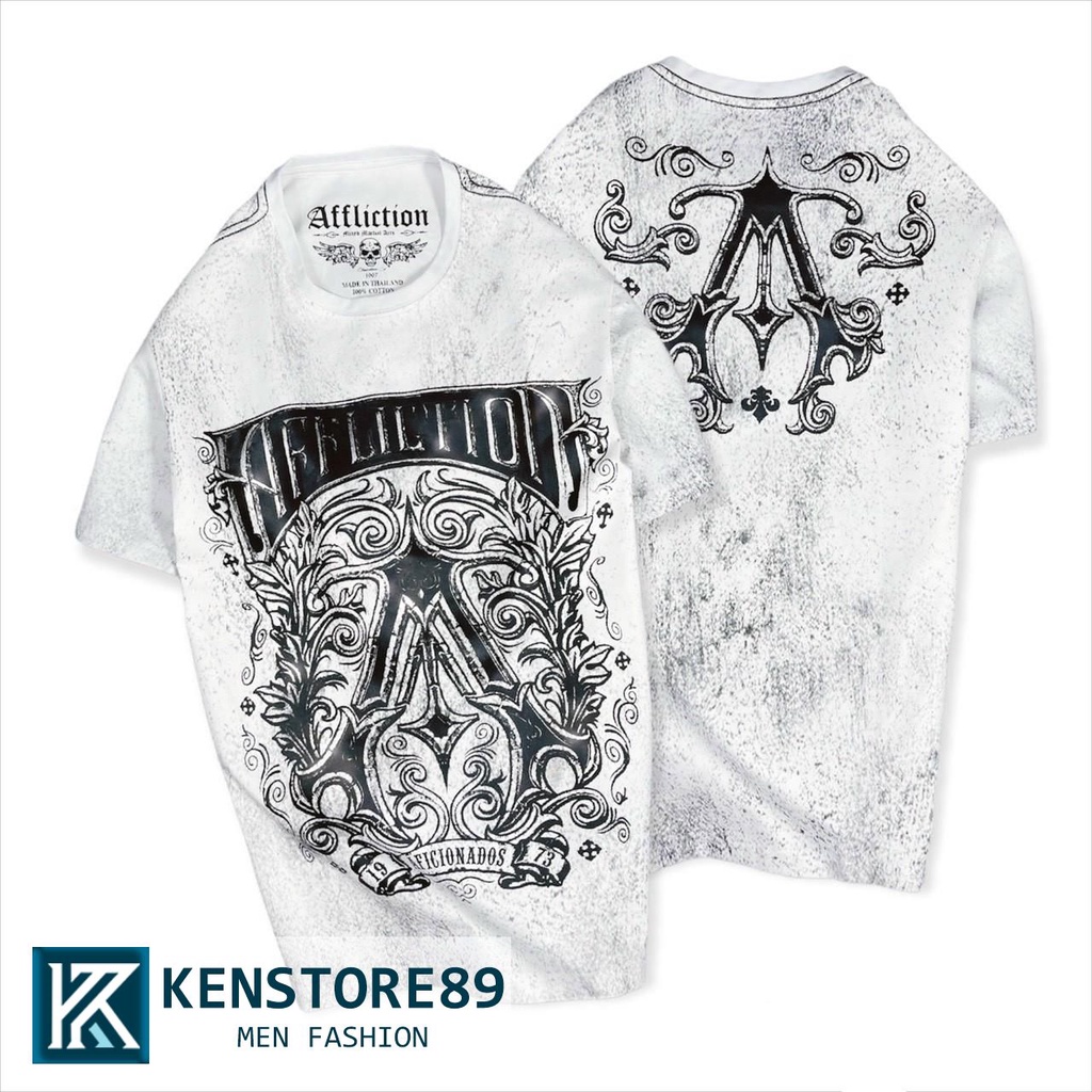 Áo thun nam cổ tròn Affliction DOS Thailand cao cấp KENSTORE89 ATV236