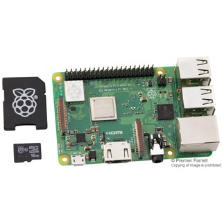 Combo Raspberry Pi 3 Model B+ Made In UK kèm thẻ nhớ 16Gb đã cài sẵn NOOBS