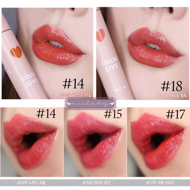 Son Tint Aritaum Color Live Tint Chính Hãng