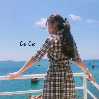 Set sơ mi sọc kẻ caro thanh lịch