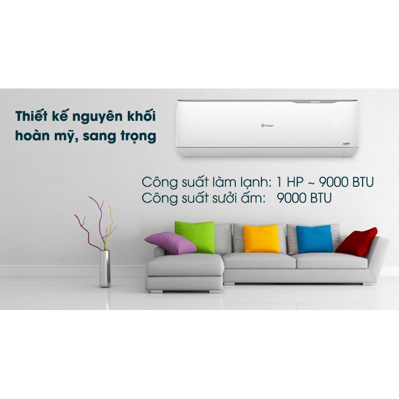 GH-12TL32(IN/OUT) Điều hòa Casper 2 chiều Inverter R32 12000btu GH-12TL32(IN/OUT)