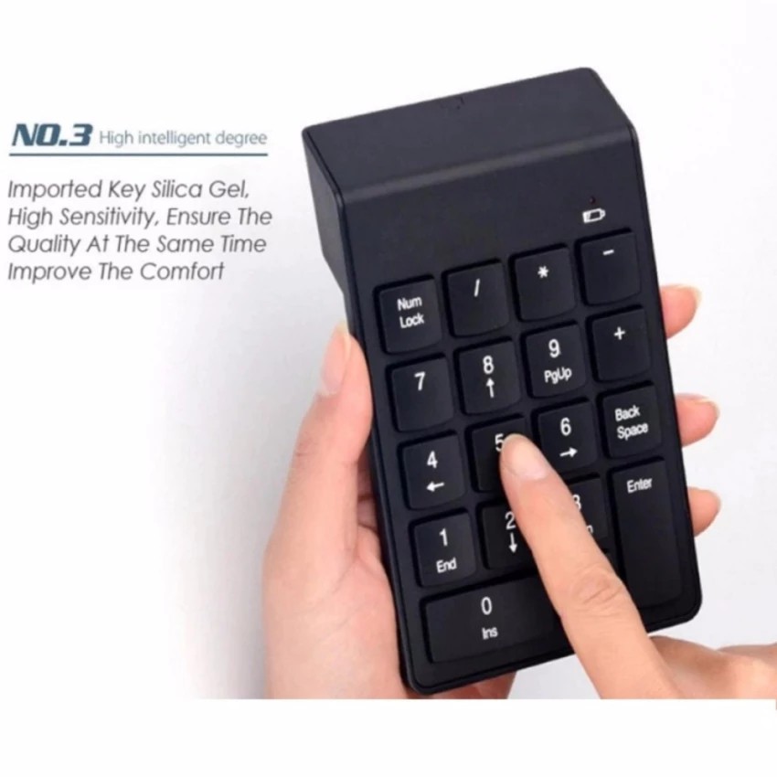 Bàn phím số không dây cho laptop Mini Number Keyboard | BigBuy360 - bigbuy360.vn