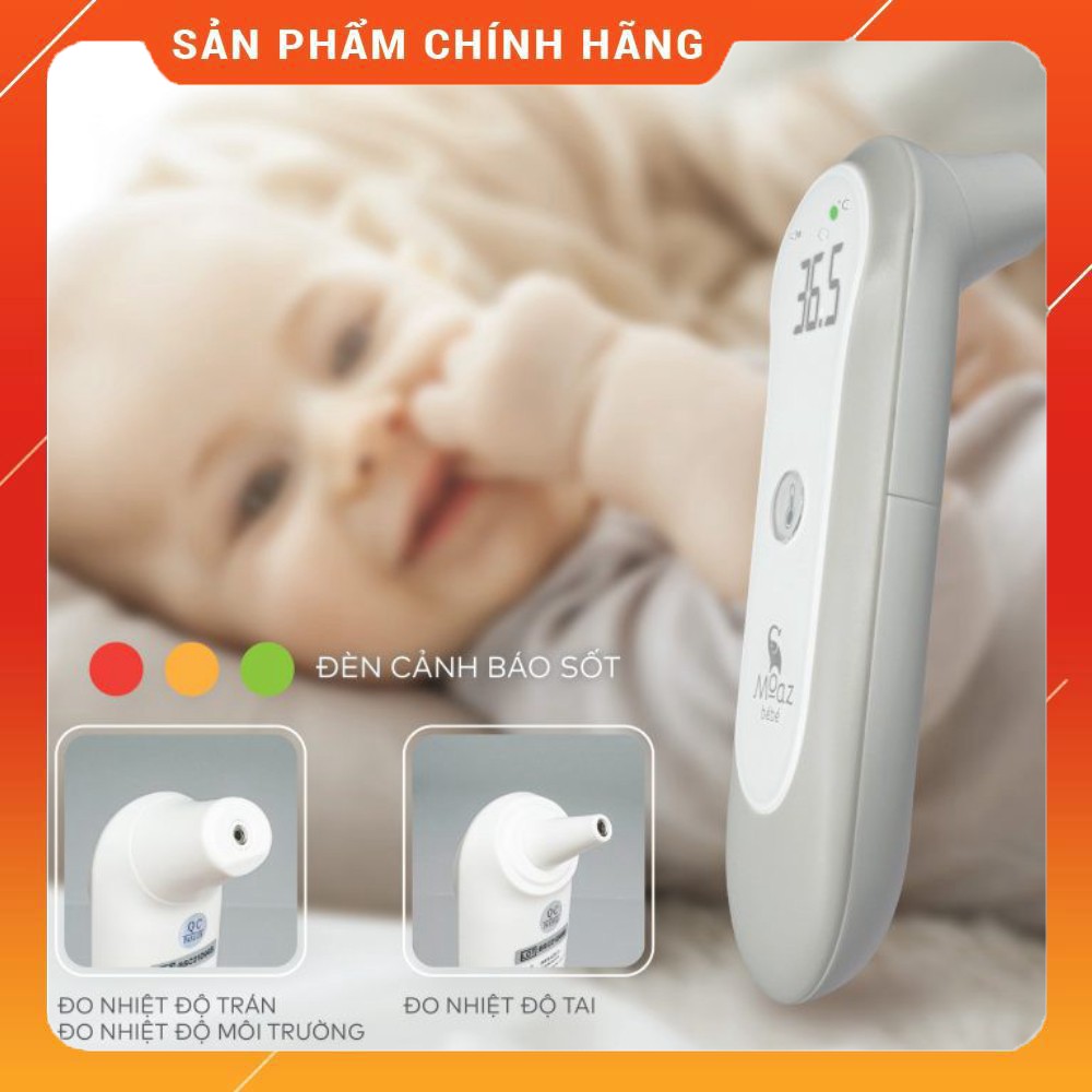 Nhiệt kế hồng ngoại đa năng MoazBeBe - MB024