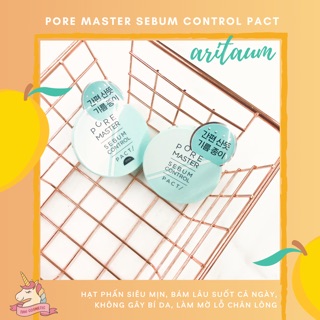 Phấn phủ kiềm dầu Aritaum Pore Master Sebum Control Pact