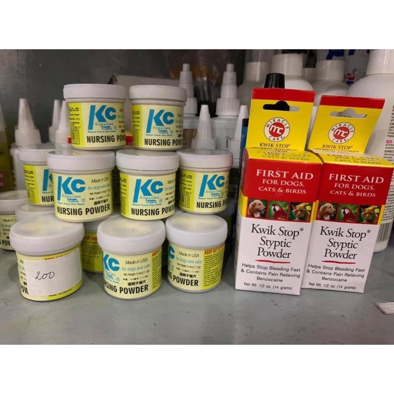 Bột cầm máu chuyên dụng KC cho chó mèo-ChuChu Pet