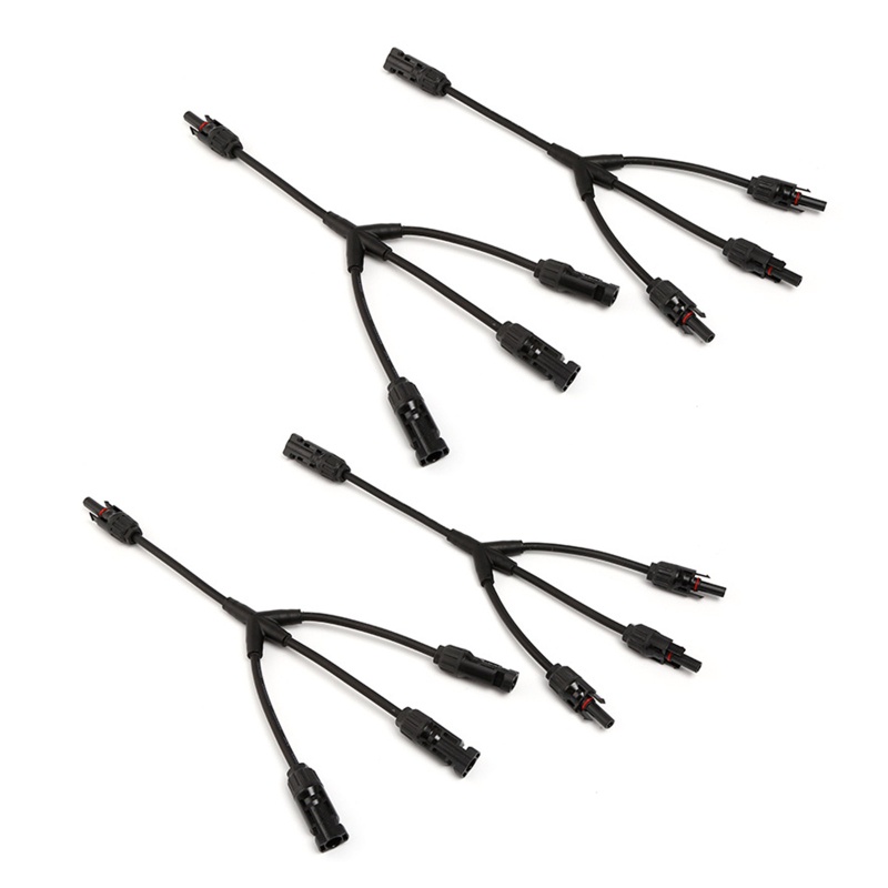 Set 4 Dây Cáp Nối Chữ Y Cho Tấm Pin Năng Lượng Mặt Trời