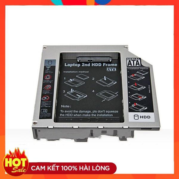 [BH 6 THÁNG] Caddy Bay mỏng / dày NHÔM - Lắp ổ cứng thứ 2 cho laptop