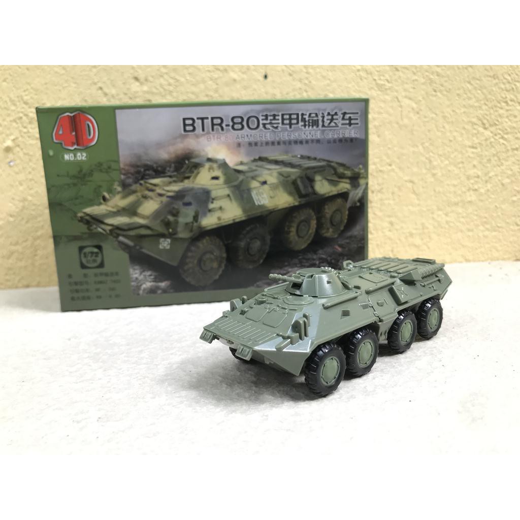 Mô hình quân sự xe Bọc thép PTR-80  1:72