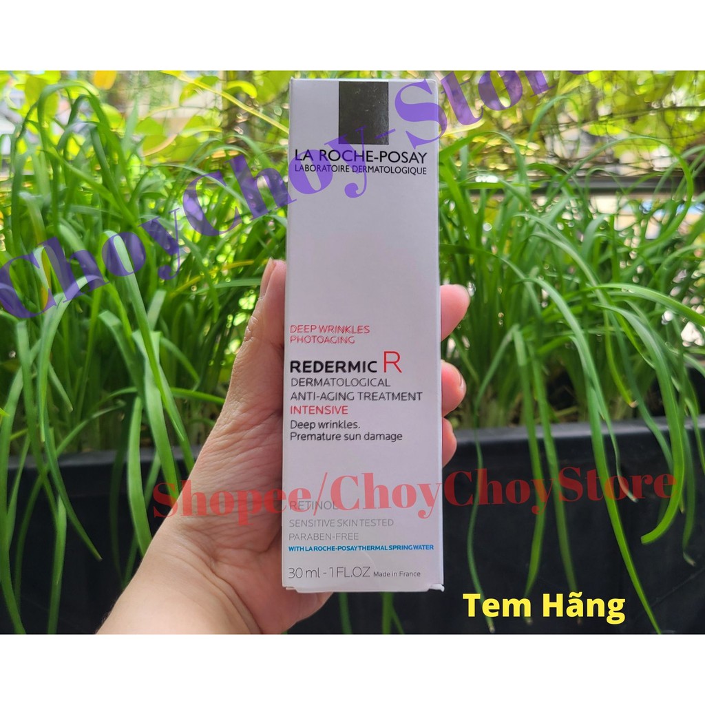 [TEM CTY] LA ROCHE POSAY Redermic R Anti Aging 30 mL -  Kem Dưỡng Ngăn Lão Hóa, Giảm Nếp Nhăn, Làm Đều Màu Da