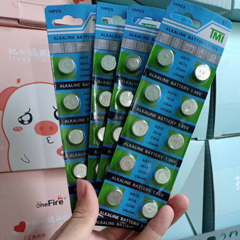Pin AG13,LR44 - vỉ 10 viên