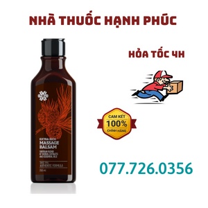 Dầu Balsam Siberian Nga Extra Rich Massage Balsam Dung Tích 250 ml - Dầu Bal Sam Dầu thơm Siberian Pure Herbs Collection