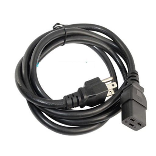 Dây nguồn 3 chân chuẩn C19 dài 2m mã SN-54005 lõi 3*2.08mm2 công xuất 16A