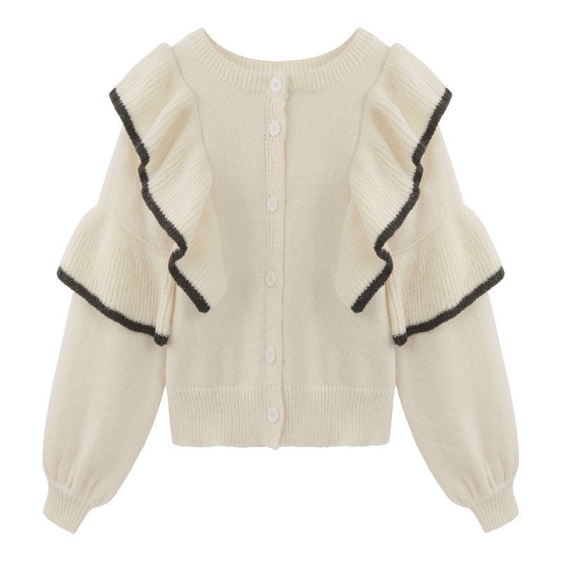 Áo Sweater Dệt Kim Dáng Rộng Phong Cách Phương Tây Thời Trang Mùa Xuân Mới