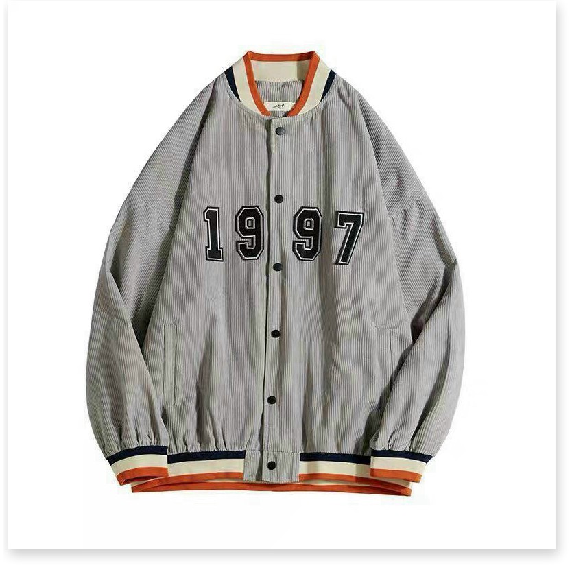 ÁO KHOÁC NHUNG NAM NỮ 1997 BOMBER UNISEX CHẤT LIỆU THOÁNG MÁT CHO MÙA HÈ THỜI TRANG KOKO MI