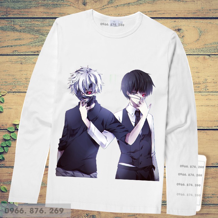 Áo dài tay tokyo tokyo ghoul in theo yêu cầu | BigBuy360 - bigbuy360.vn