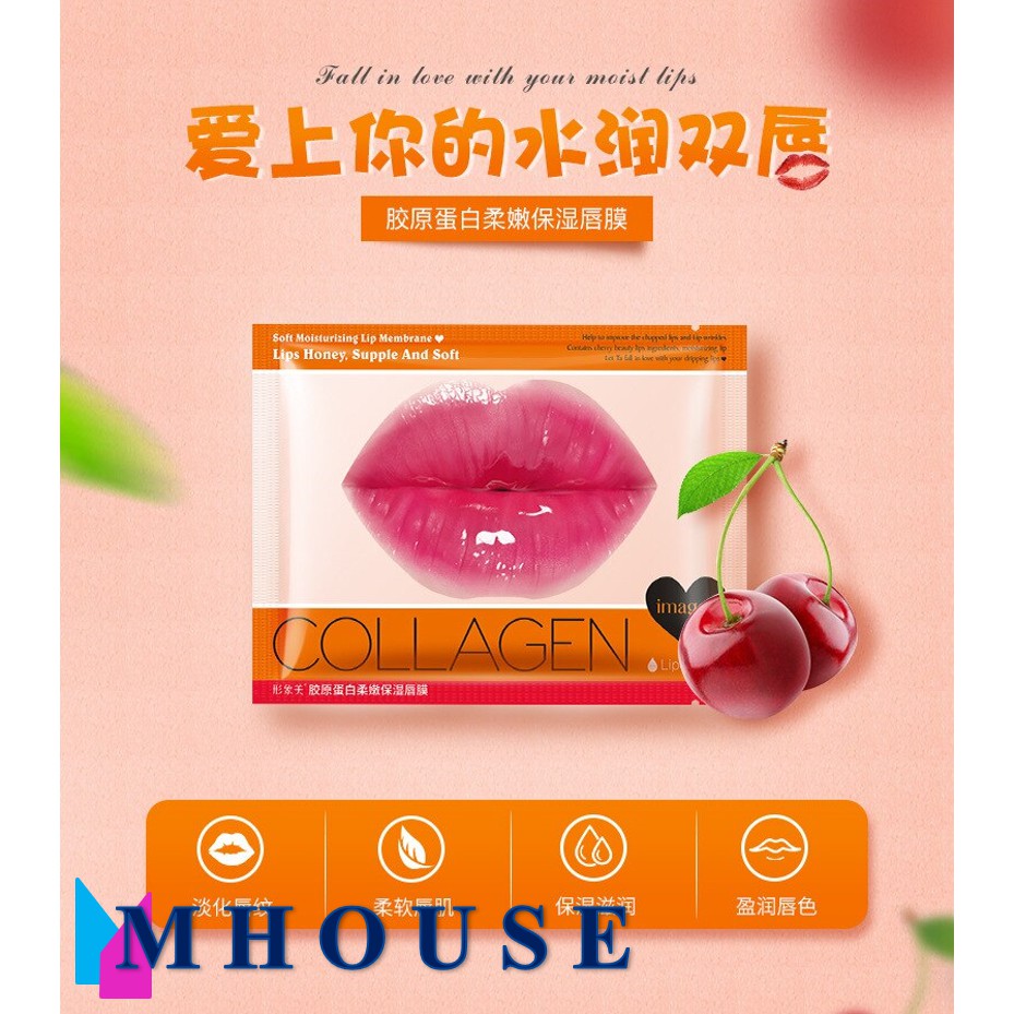 (hàng Mới Về) Mặt Nạ Môi Collagen Images Chiết Xuất Cherry Dưỡng Ẩm Hiệu Quả | BigBuy360 - bigbuy360.vn