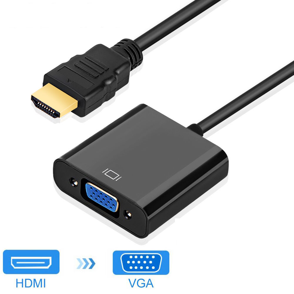 Thiết Bị Chuyển Đổi Hdmi Sang Vga Cho Máy Tính Hd 1080p