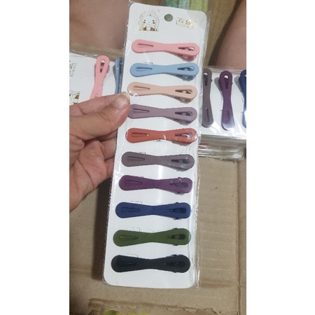 [ SIÊU RẺ ] Sét 10 kẹp mỏ vịt Hàn Quốc.