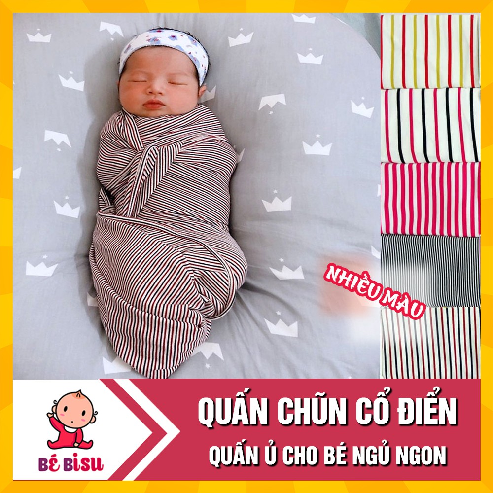 Quấn chũn NOONON được chọn mẫu, quấn cổ điển mùa hè giúp bé ngon giấc