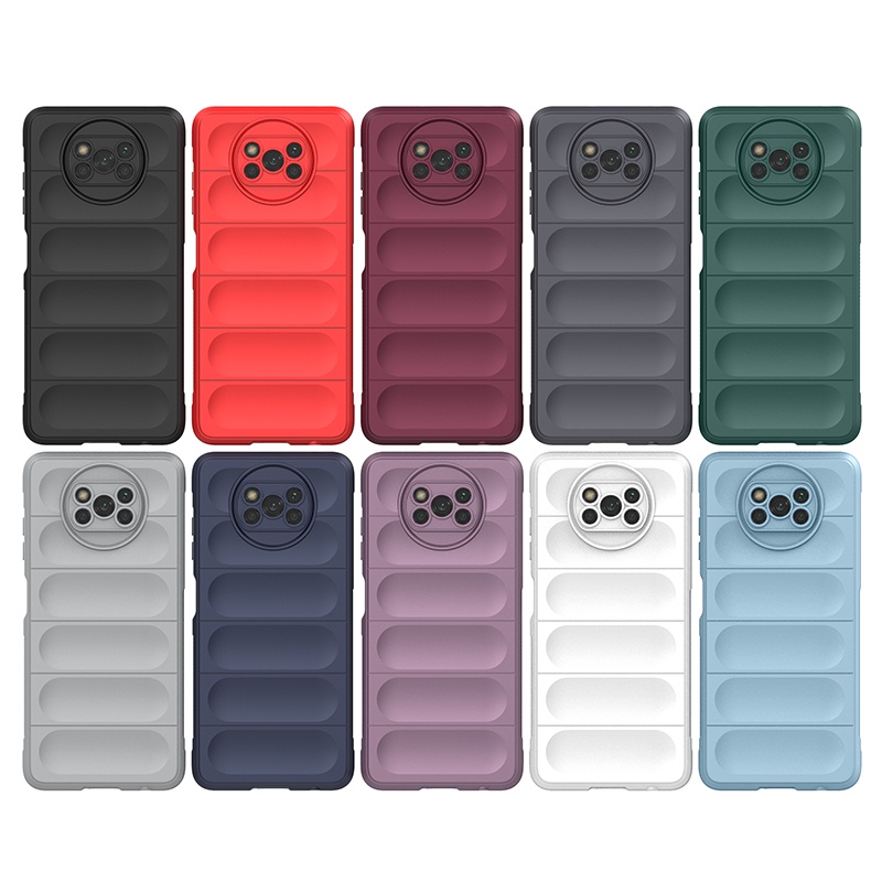 Ốp điện thoại Lenuo silicon mềm chống sốc bảo vệ toàn diện cho Xiaomi Poco X3 Pro/ X3 NFC