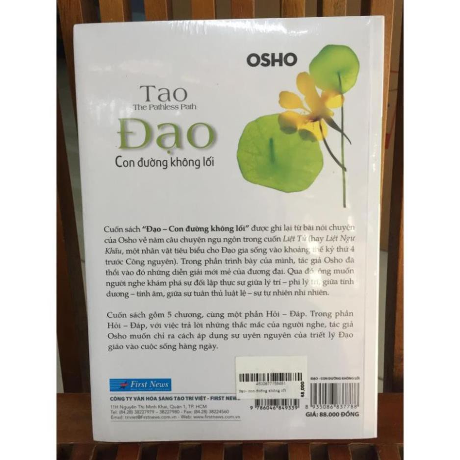 Sách First News - Đạo - Con Đường Không Lối Tặng Bookmark