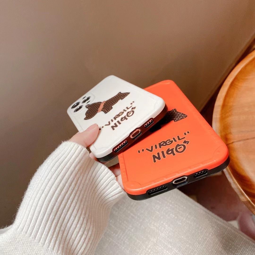Ốp điện thoại silicon họa tiết chú chó thời trang cho Iphone 12pro Max 12mini 11pro Max Xs Max Xr Se 2020 7 8 Plus | BigBuy360 - bigbuy360.vn