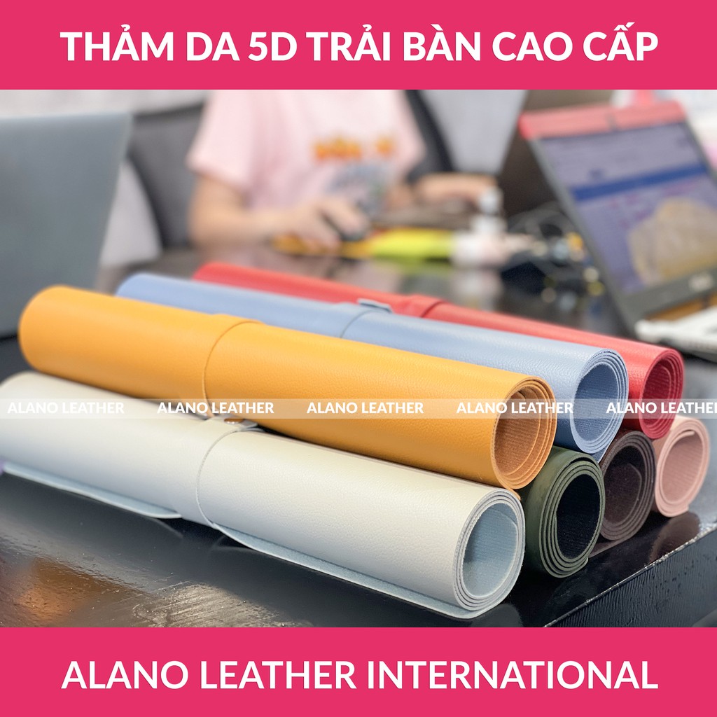 [Hình Thật / Giá Xưởng] Thảm Da Trải Bàn 5D, Chống Thấm, Chống Trầy, Tiện Lợi, Bảo hành 2 Năm Tại Xưởng