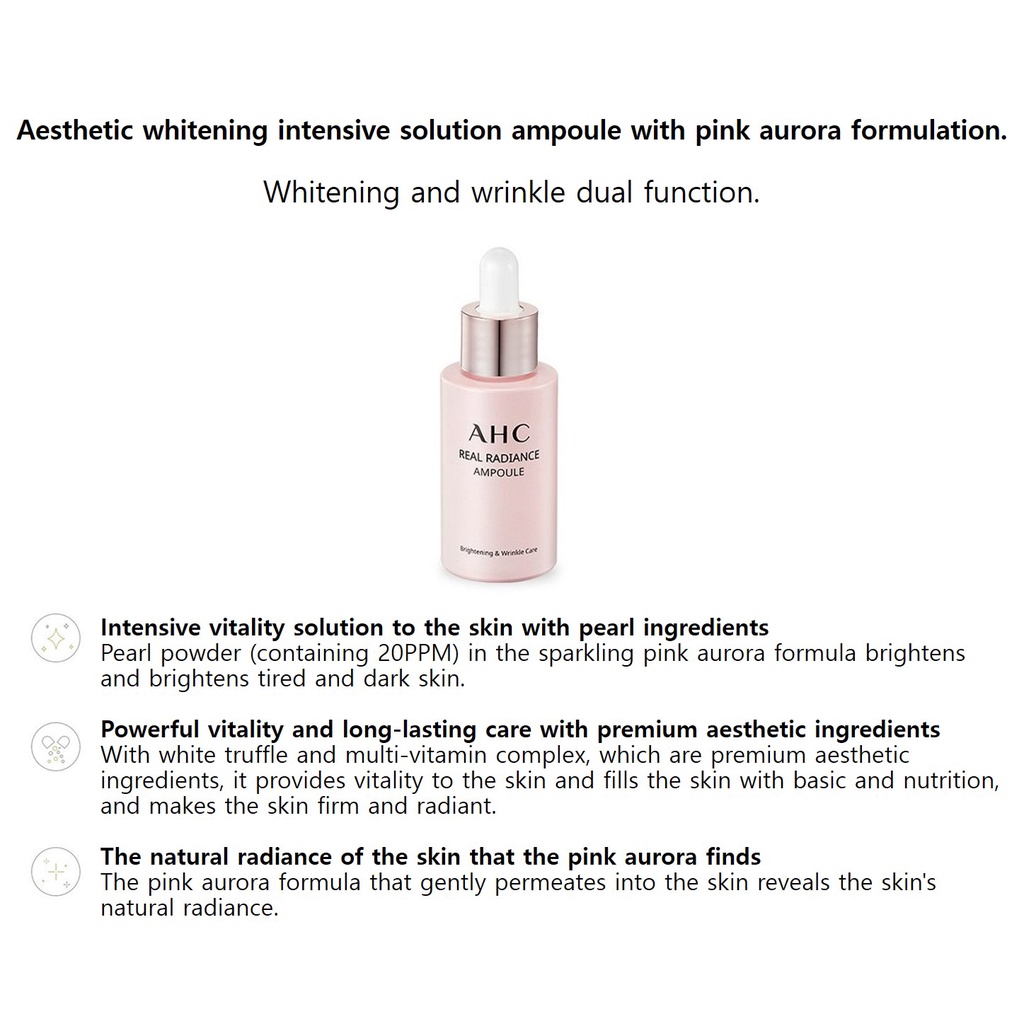 Real Radiance Ampoule 30ml