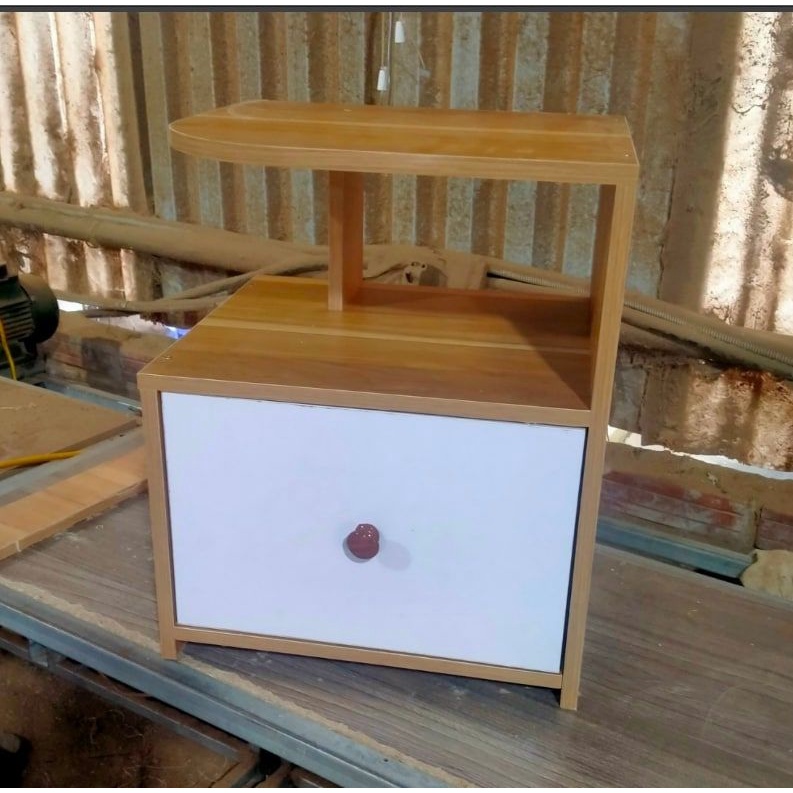 Tủ đầu giường 2 ngăn kéo Bắc Âu cao cấp, tab đầu giường có ngăn trang trí phòng khách phòng ngủ